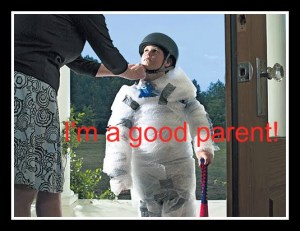 KidWrappedInBubbleWrapframed